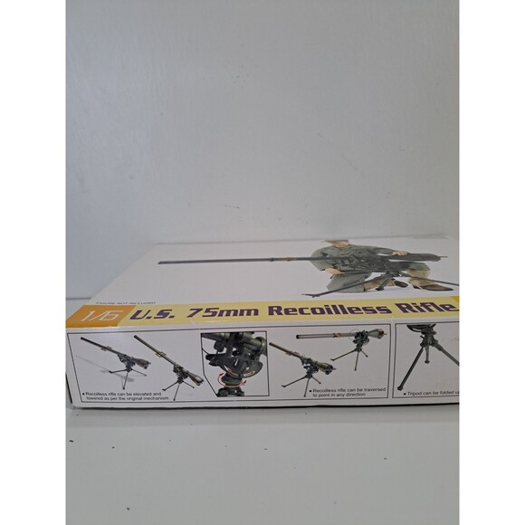 NOB Dragon 75019 1:6 Scale U.S. 75mm Recoilless Rifle Model Kit - Picture 12 of 15